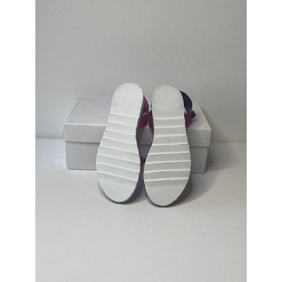 Charles David $169 Sandals Shoes 6 Fuchsia Women's Satin Strap‎ Adjustable NEW - Picture 6 of 8